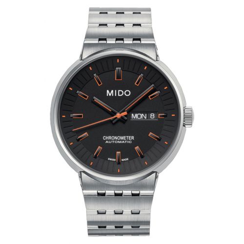 Mido All Dial Chronometer Stainless Steel Black
