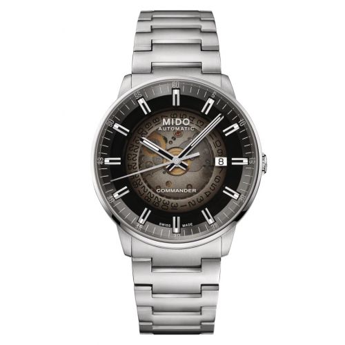 Mido Commander Gradient Stainless Steel Bracelet