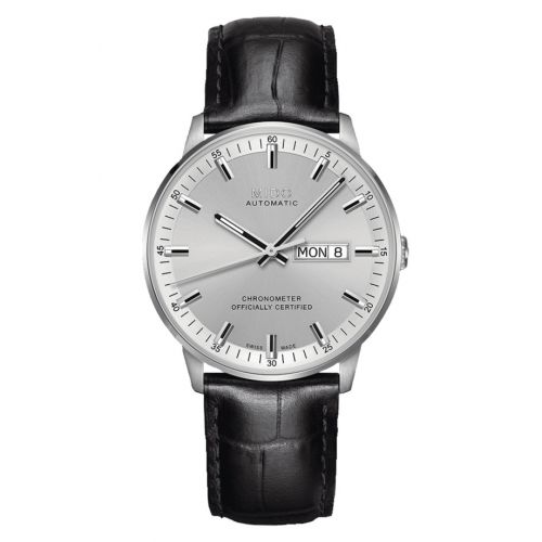 Mido Commander Chronometer Stainless Steel Silver