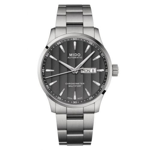 Mido Multifort Chronometer 1 Stainless Steel Grey Bracelet