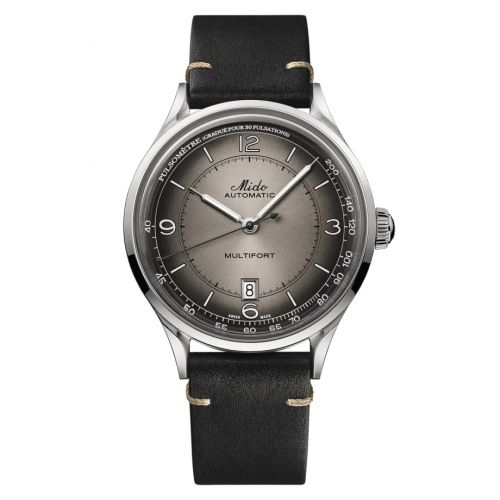 Mido Multifort Patrimony Stainless Steel Anthracite