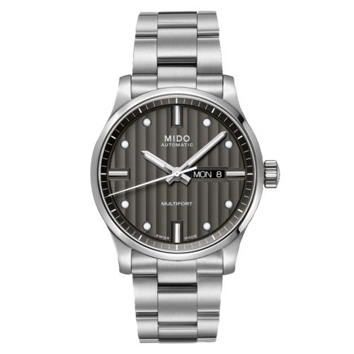Mido Multifort Gent Stainless Steel Grey Bracelet