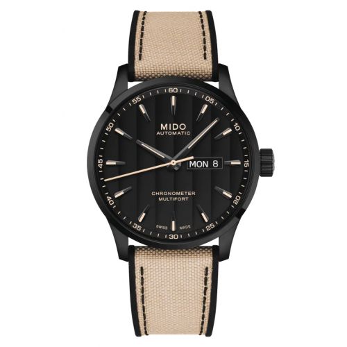 Mido Multifort Chronometer 1 PVD Black Strap