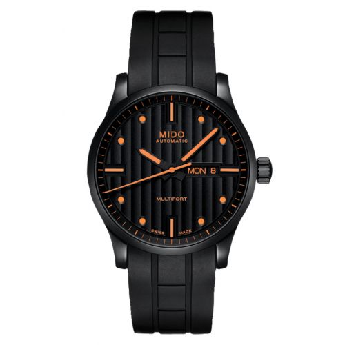 Mido Multifort Gent PVD Black Rubber