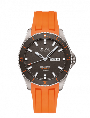Mido Ocean Star 200 Titanium Grey Rubber