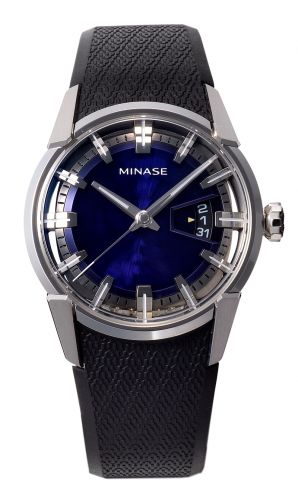 Minase Divido Stainless Steel Blue Rubber