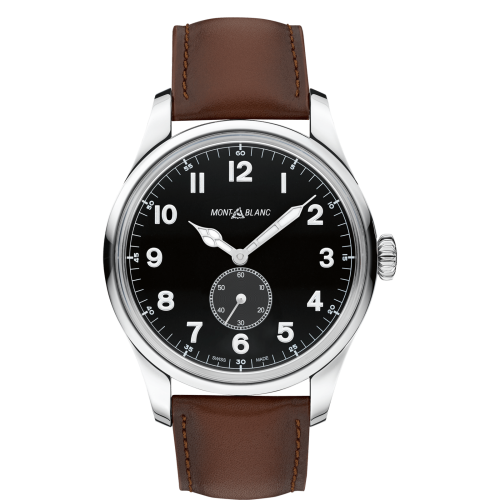 Montblanc 1858 Automatic Small Second Stainless Steel Black