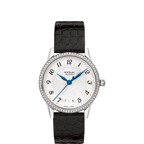 Montblanc Bohème Date Automatic 34 Stainless Steel Diamond White