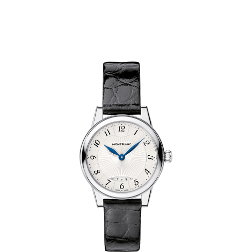Montblanc Bohème Date 27 Stainless Steel Silver Alligator