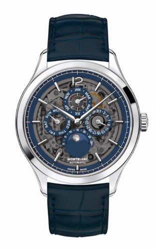Montblanc Heritage Chronometrie Perpetual Calendar Stainless Steel Sapphire