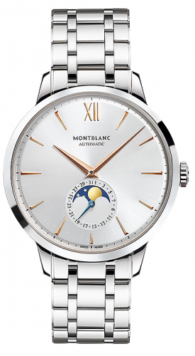 Montblanc Heritage Spirit Moonphase 41mm Stainless Steel Bracelet