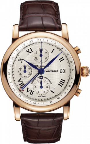 Montblanc Star Traditional Chronograph GMT Automatic Red Gold