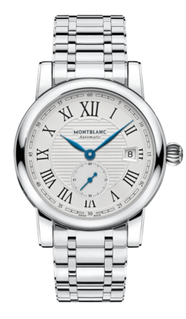 Montblanc Star Roman Small Second Automatic Stainless Steel Silver Bracelet