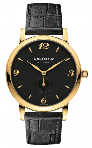 Montblanc Star Classique Automatic Yellow Gold Black
