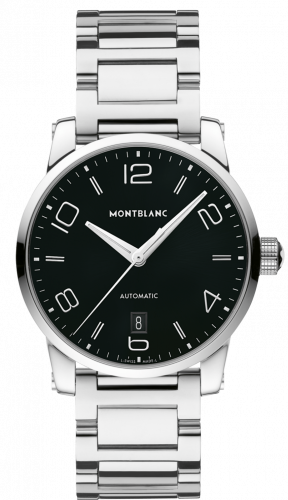 Montblanc TimeWalker Date Automatic 39 Black Bracelet