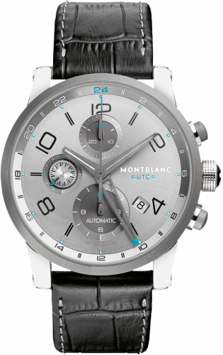 Montblanc TimeWalker Chrono Voyager UTC Titanium Bezel