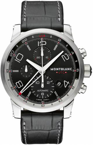 Montblanc TimeWalker Chrono Voyager UTC Black