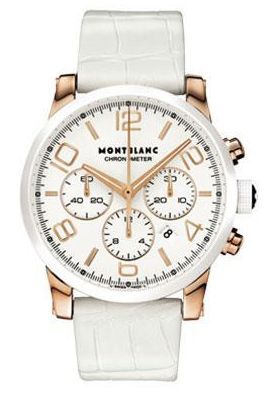 Montblanc TimeWalker Chronograph Automatic Red Gold Ceramic White