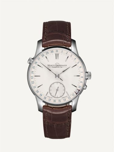 Moritz Grossmann Atum Date White Gold