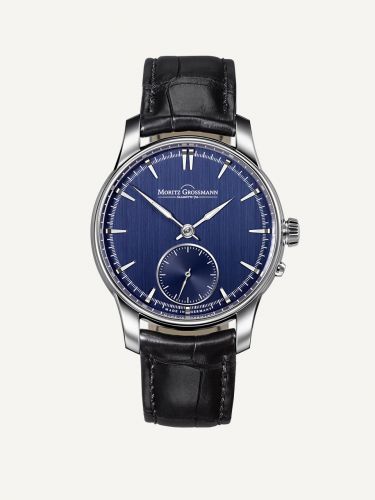 Moritz Grossmann Atum Pure Stainless Steel Blue