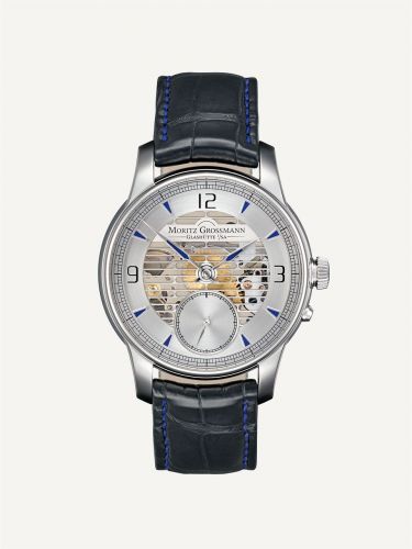 Moritz Grossmann Atum Pure L Stainless Steel Blue