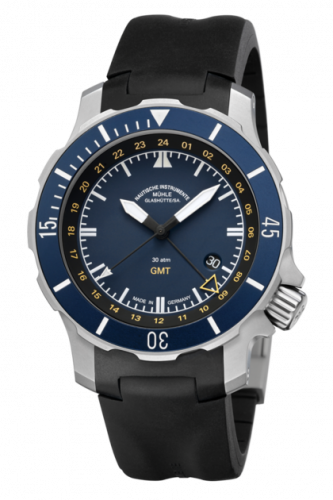 Mühle Glashütte Seebataillon GMT Blue Strap