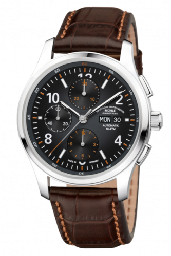 Mühle Glashütte Lunova Datum Chronograph Black Strap