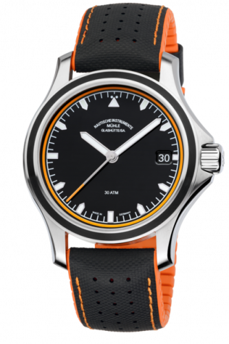 Mühle Glashütte Promare Datum Black Strap