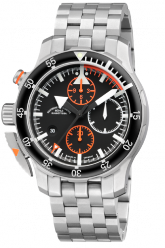 Mühle Glashütte S.A.R. Flieger Chronograph Black Bracelet