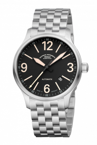 Mühle Glashütte Terranaut III Trail Black Bracelet