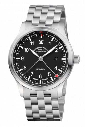 Mühle Glashütte Terrasport IV GMT Black Bracelet