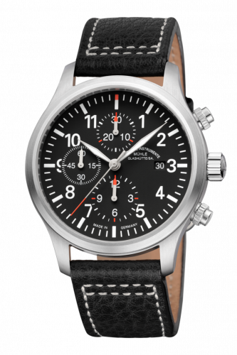 Mühle Glashütte Terrasport I Chronograph Black Strap
