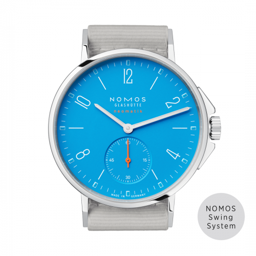 Nomos Glashütte Ahoi Neomatik Signal Blue