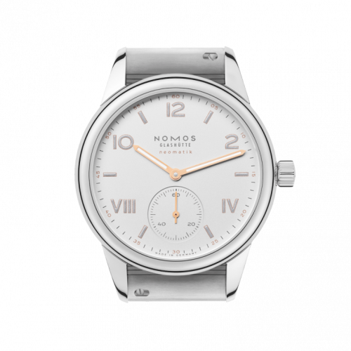 Nomos Glashütte Club Campus Neomatik 37 Silver Bracelet See-Through