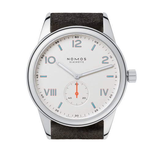 Nomos Glashütte Club Campus 38 Silver See-Through