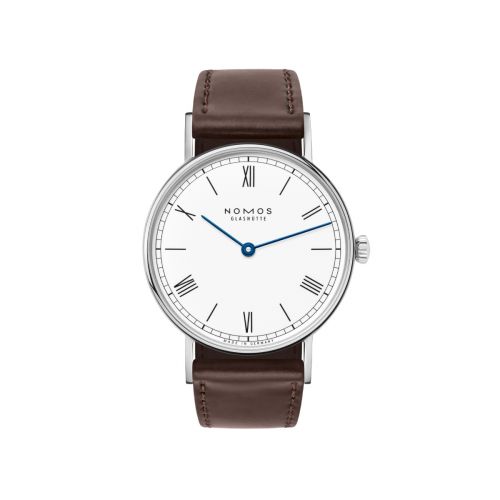 Nomos Glashütte Ludwig 33 Duo Enamel White See-Through