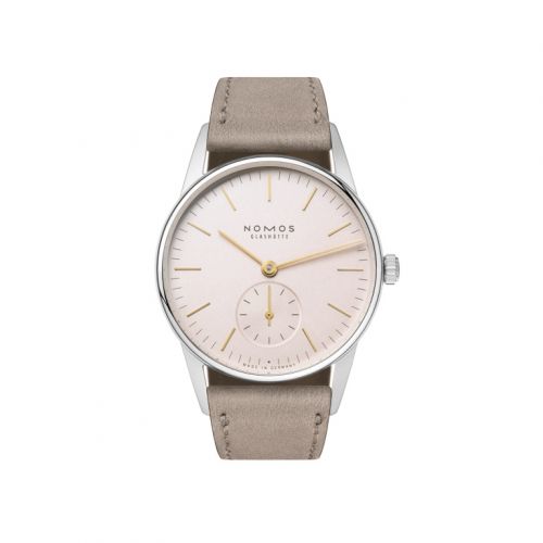 Nomos Glashütte Orion 33 Rose Open Case Back