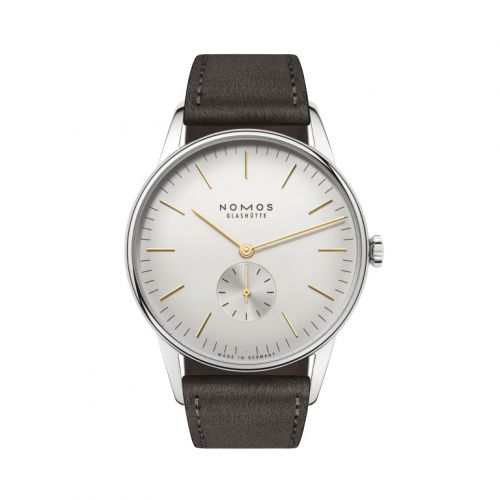 Nomos Glashütte Orion 38 Silver Closed Case Back