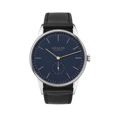 Nomos Glashütte Orion 38 Midnight Blue Closed Case Back