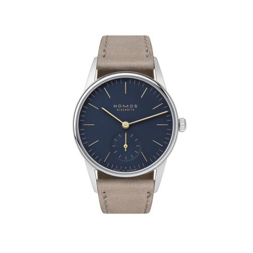 Nomos Glashütte Orion 33 Midnight Blue Closed Case Back