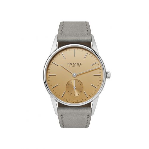 Nomos Glashütte Orion 33 Gold Closed Case Back
