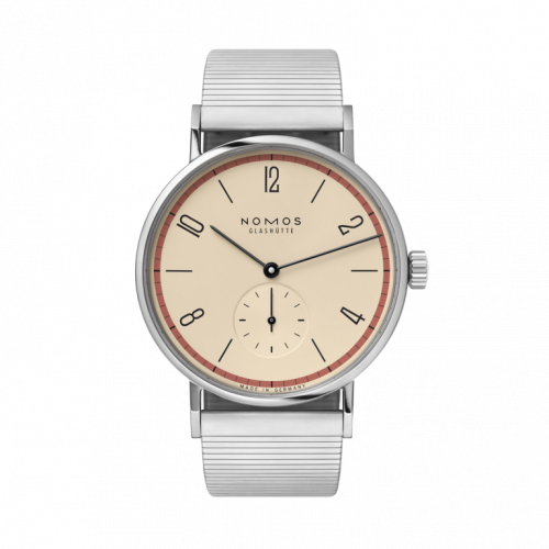 Nomos Glashütte Tangomat A Century of Bauhaus Red