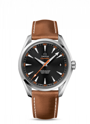Omega Seamaster Aqua Terra 150m Master Co-Axial 41.5 Stainless Steel Black Orange