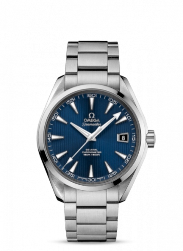 Omega Seamaster Aqua Terra 150M Co-Axial 41.5 Stainless Steel Blue Bracelet