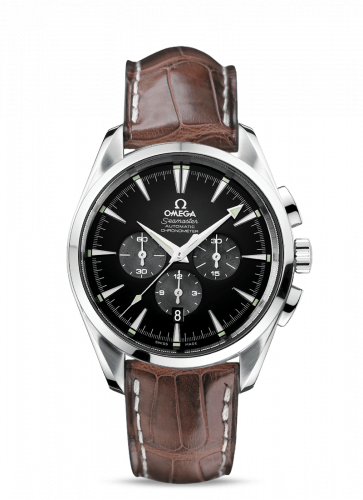 Omega Seamaster Aqua Terra 150M Automatic 42.2 Chronograph Stainless Steel Black