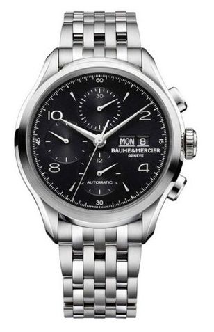Baume & Mercier Clifton Chronograph Black Bracelet