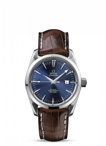 Omega Seamaster Aqua Terra 150M Co-Axial 36.2 Stainless Steel Blue