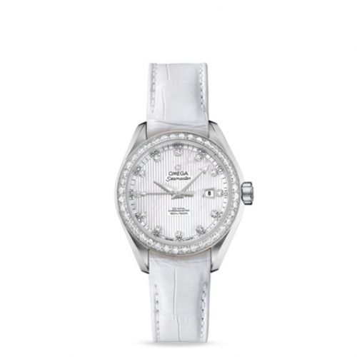 Omega Seamaster Aqua Terra 150M Co-Axial 34 Stainless Steel Diamond MOP