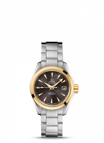 Omega Seamaster Aqua Terra 150M Co-Axial 30 Stainless Steel Yellow Gold Grey Bracelet