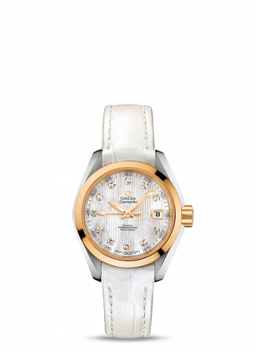 Omega Seamaster Aqua Terra 150M Co-Axial 30 Stainless Steel Yellow Gold MOP